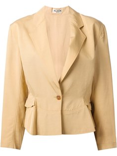 пиджак на затяжке Alaïa Vintage