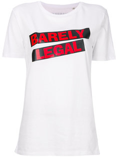 футболка Barely Legal Manokhi