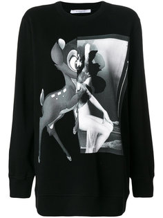 толстовка с принтом Бэмби Givenchy