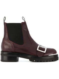 buckled strap boots Alexander McQueen