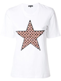 футболка со звездой из пайеток  Markus Lupfer