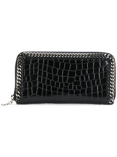 кошелек с тисненым эффектом крокодиловой кожи Falabella Stella McCartney