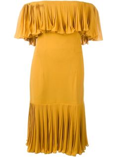 платье с открытыми плечами Jean Louis Scherrer Vintage