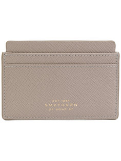 logo cardholder Smythson