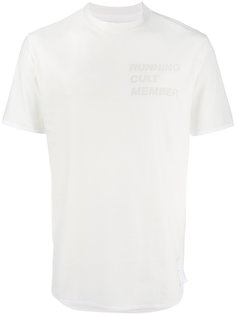 Running Cult Member mesh t-shirt Satisfy