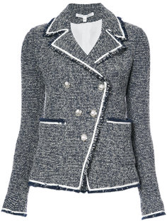 slim-fit tweed blazer Veronica Beard