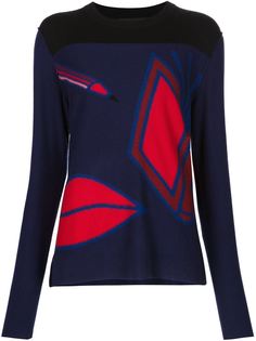 свитер вязки-интарсия Sonia Rykiel