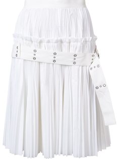 плиссированная юбка с поясом Sacai