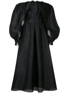 open balloon sleeve dress Ingie Paris