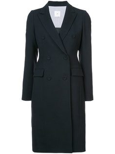 slim-fit tailored coat Kuho