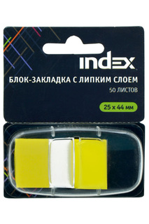 Блок-закладка с липким слоем INDEX
