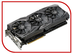 Видеокарта ASUS GeForce GTX 1080 Ti 1708MHz PCI-E 3.0 11264Mb 11100Mhz 352 bit DVI 2xHDMI HDCP ROG-STRIX-GTX1080TI-O11G-GAMING