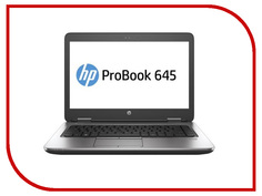 Ноутбук HP ProBook 645 G3 Z2W18EA (AMD A8-9600B 2.4 GHz/8192Mb/256Gb SSD/DVD-RW/AMD Radeon R5/Wi-Fi/Bluetooth/14/1920x1080/Windows 10 64-bit) Hewlett Packard