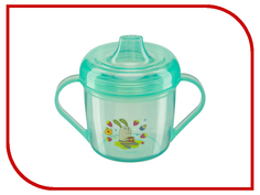 Тренировочная кружка с крышкой Happy Baby Training Cup Mint 14001 4650069780601