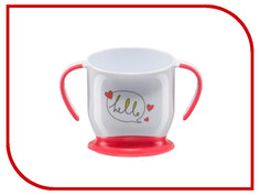 Кружка на присоске Happy Baby Baby Cup With Suction Base Red 15022 4650069782056