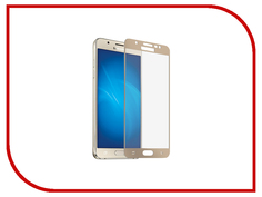 Аксессуар Защитное стекло Samsung Galaxy J3 2017 CaseGuru Full Screen 0.33mm Gold