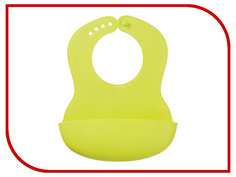 Слюнявчик Happy Baby Soft Childrens Bib Lime 16000 4690624008696