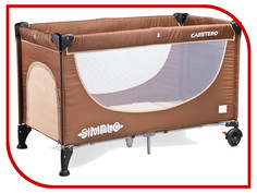 Манеж-кровать Caretero Simplo Brown