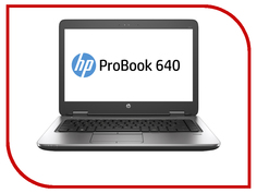 Ноутбук HP ProBook 640 G3 Z2W27EA (Intel Core i3-7100U 2.4 GHz/4096Mb/500Gb/DVD-RW/Intel HD Graphics/Wi-Fi/Bluetooth/14/1366x768/Windows 10 64-bit) Hewlett Packard