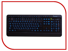 Клавиатура Jet.A SlimLine K20 LED Dark Grey