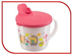Тренировочная кружка с крышкой Happy Baby Training Cup Red 15010