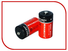 Батарейка D - MINAMOTO 1.5V R20 SR2 (2 штуки)