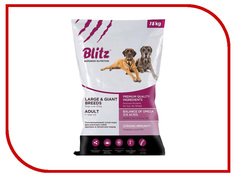 Корм Blitz для собак крупных пород 15kg+3kg