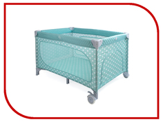 Манеж-кровать Happy Baby Martin Light Blue 4690624016790