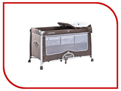 Манеж-кровать Caretero Deluxe Brown