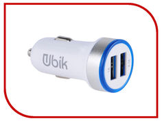 Зарядное устройство Ubik 2xUSB UCS22 White