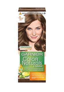 Краска для волос Garnier Color Naturals, оттенок 6, Лесной орех, 110 мл