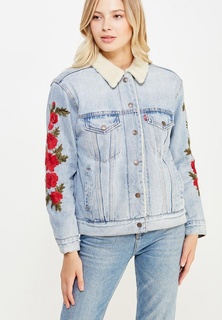Куртка джинсовая Levis® EX-BF SHERPA TRUCKER