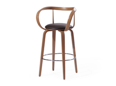 Стул барный “apriori” (actualdesign) коричневый 53.0x100.0x53.0 см.