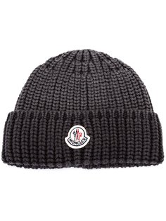 шапка-бини в рубчик Moncler