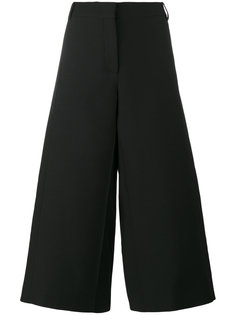 широкие брюки с цветочным принтом Valentino