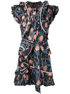 платье шифт с вышивкой Isabel Marant