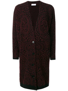 patterned cardi-coat Christian Wijnants
