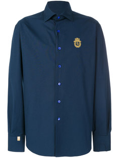 рубашка с вышивкой логотипа Billionaire