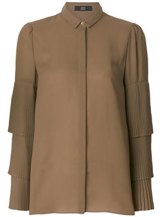 layered sleeves shirt  Steffen Schraut