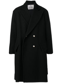 объемное двубортное пальто Vivienne Westwood
