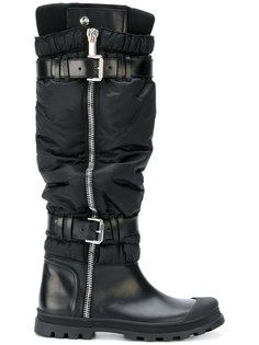 ruched buckle boots Diesel Black Gold
