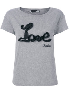 футболка с логотипом  Love Moschino