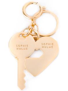 брелок для ключей в форме ключа с сердцем Sophie Hulme