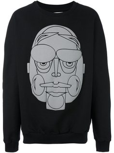 толстовка Puffa Face  Henrik Vibskov