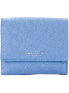 logo stamp wallet Smythson