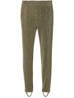glitter-effect tailored trousers Golden Goose Deluxe Brand