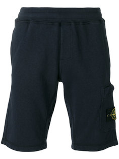 спортивные шорты с накладным карманом Stone Island