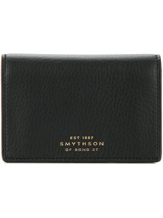 snap button wallet Smythson