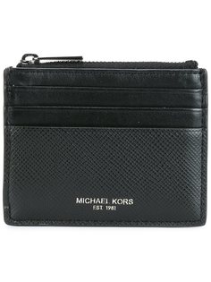 плоский кошелек для карт с молнией Michael Kors