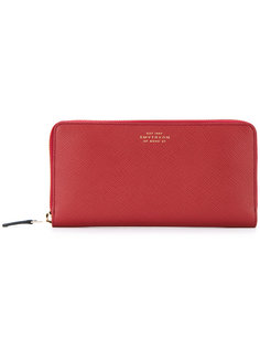 zip around wallet Smythson